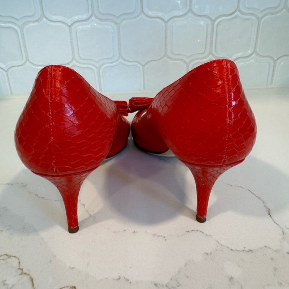 Kate Spade peep Toelle heel with bow 7. - Picture 4 of 5